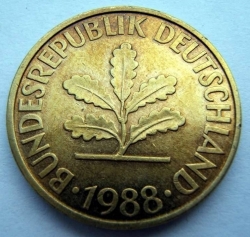 Image #2 of 10 Pfennig 1988 G