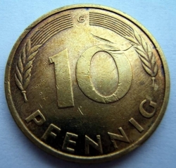 10 Pfennig 1988 G