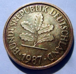 Image #2 of 5 Pfennig 1987 D