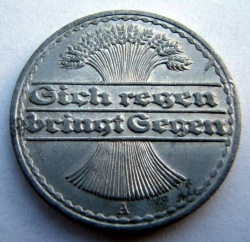 Image #2 of 50 Pfennig 1921 A