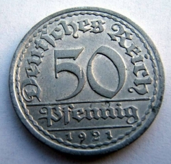 Image #1 of 50 Pfennig 1921 A