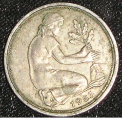 Image #2 of 50 Pfennig 1983 J