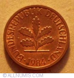 Image #2 of 1 Pfennig 1984 G
