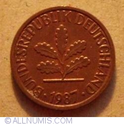 Image #2 of 1 Pfennig 1987 G