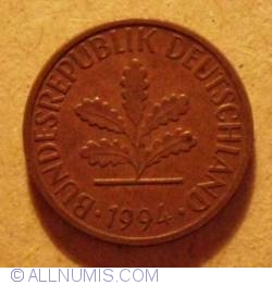 Image #2 of 1 Pfennig 1994 G