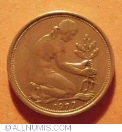 Image #2 of 50 Pfennig 1977 G