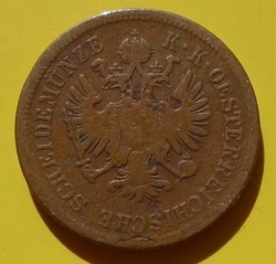 Image #2 of 4 Kreuzer 1861 E