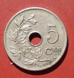 5 Centimes 1904 Dutch