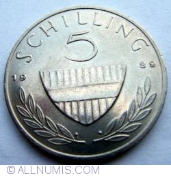 5 Schilling 1989
