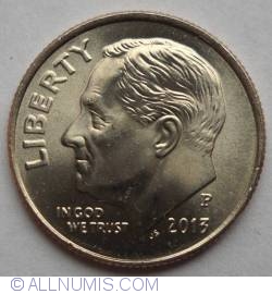 Image #1 of 1 Dime 2013 P