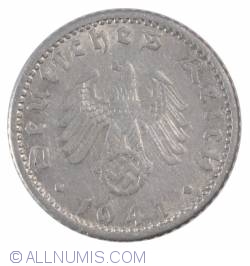 Image #2 of 50 Reichspfennig 1941 D