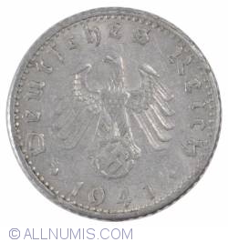 Image #2 of 50 Reichspfennig 1941 J