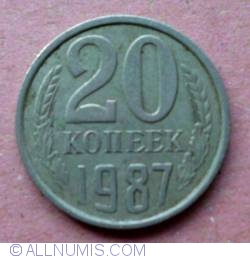 Image #1 of 20 Kopeks 1987