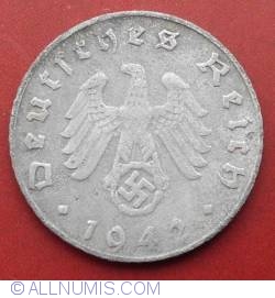 Image #2 of 5 Reichspfennig 1942 B