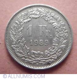 Image #1 of 1 Franc 1989 (B)