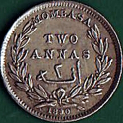 Image #2 of 2 Annas 1890