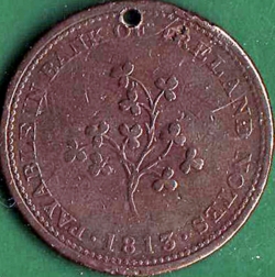 Image #1 of 1 Penny 1813 - Dublin - J. Hilles.
