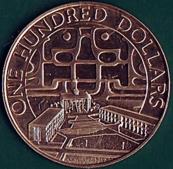 Image #2 of 100 Dolari 1975 - Aniversarea de 30 de ani a Natiunilor Unite