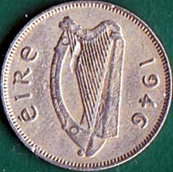 6 Pence 1946.