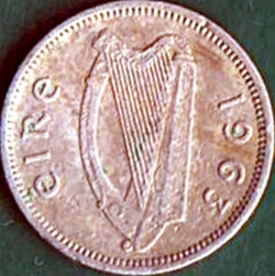 Image #1 of 3 Pence 1963