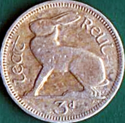 3 Pence 1963