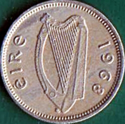 Image #1 of 3 Pence 1968