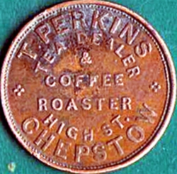 Image #2 of 1 Farthing N.D. - T. Perkins - Chepstow.