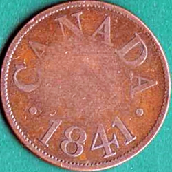 1/2 Penny 1841 - James Duncan Token