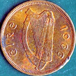 1/2 Penny 1966