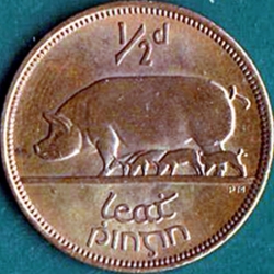 Image #2 of 1/2 Penny 1967
