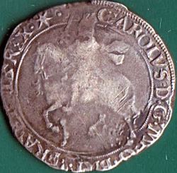 Image #1 of 1/2 Crown N.D. (1640) - Star mintmark