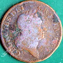 Image #1 of 1/2 Penny 1724