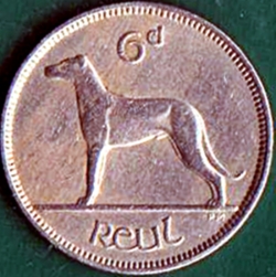 Image #2 of 6 Pence 1945
