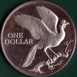 Image #2 of 1 Dollar 1972 FM - 10 Years of Independence