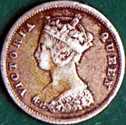 Image #1 of 10 Cents 1866 - 10 pearls on right arch of crown