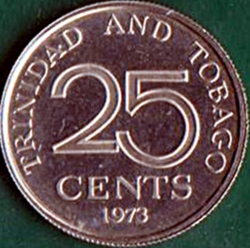 Image #2 of 25 Cents 1973 FM