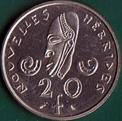 Image #2 of 20 Francs 1967 (a) - ESSAI - Pattern.