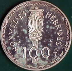 Proba de 100 Franci 1966 (a)