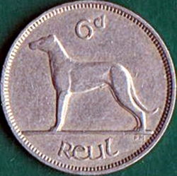 Image #2 of 6 Pence 1952