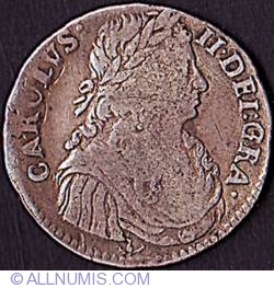 Image #1 of 1 Merk (13 Shillings & 4 Pence) 1670