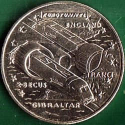2.8 Ecus 1993 PM - Euro Tunnel