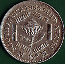 Image #2 of 6 Pence 1950