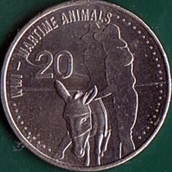 Image #2 of 20 Cents 2015 - World War I - Wartime Animals