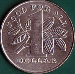 Image #2 of 1 Dollar 1979 - F.A.O. - Food For All.