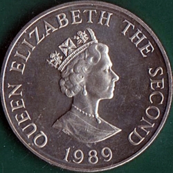 2 Pounds 1989 - Royal Visit.