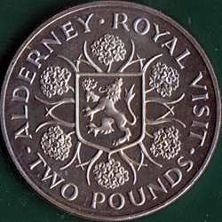 Image #2 of 2 Pounds 1989 - Royal Visit.