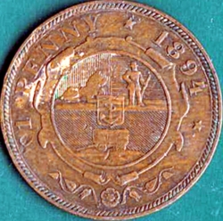Image #2 of 1 Penny 1894