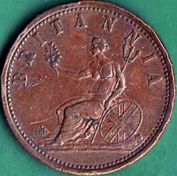 1 Penny - Victoria - Birmingham - T. Pope & Co.