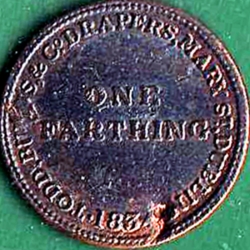 Image #2 of 1 Farthing 1834 - Dublin
