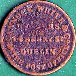 1 Farthing - Dublin - Cannock, White & Co (1847)